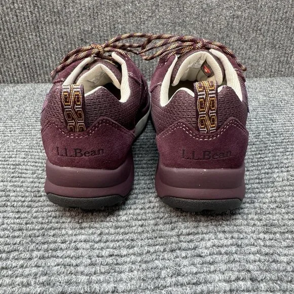 LL Bean Tek 2.5 Hiking Shoes Womens 8M Purple Waterproof Insulated Suede 504746 - Picture 5 of 11